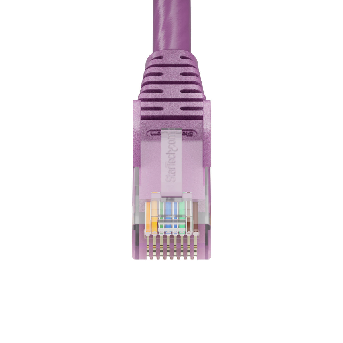 StarTech.com 3m Purple Cat6 Ethernet Cable, Snagless, 100W PoE, UTP, 24AWG Pure Bare Copper Wire, RJ45 Network Patch Cord w/Strain Reliefs, Individually Tested