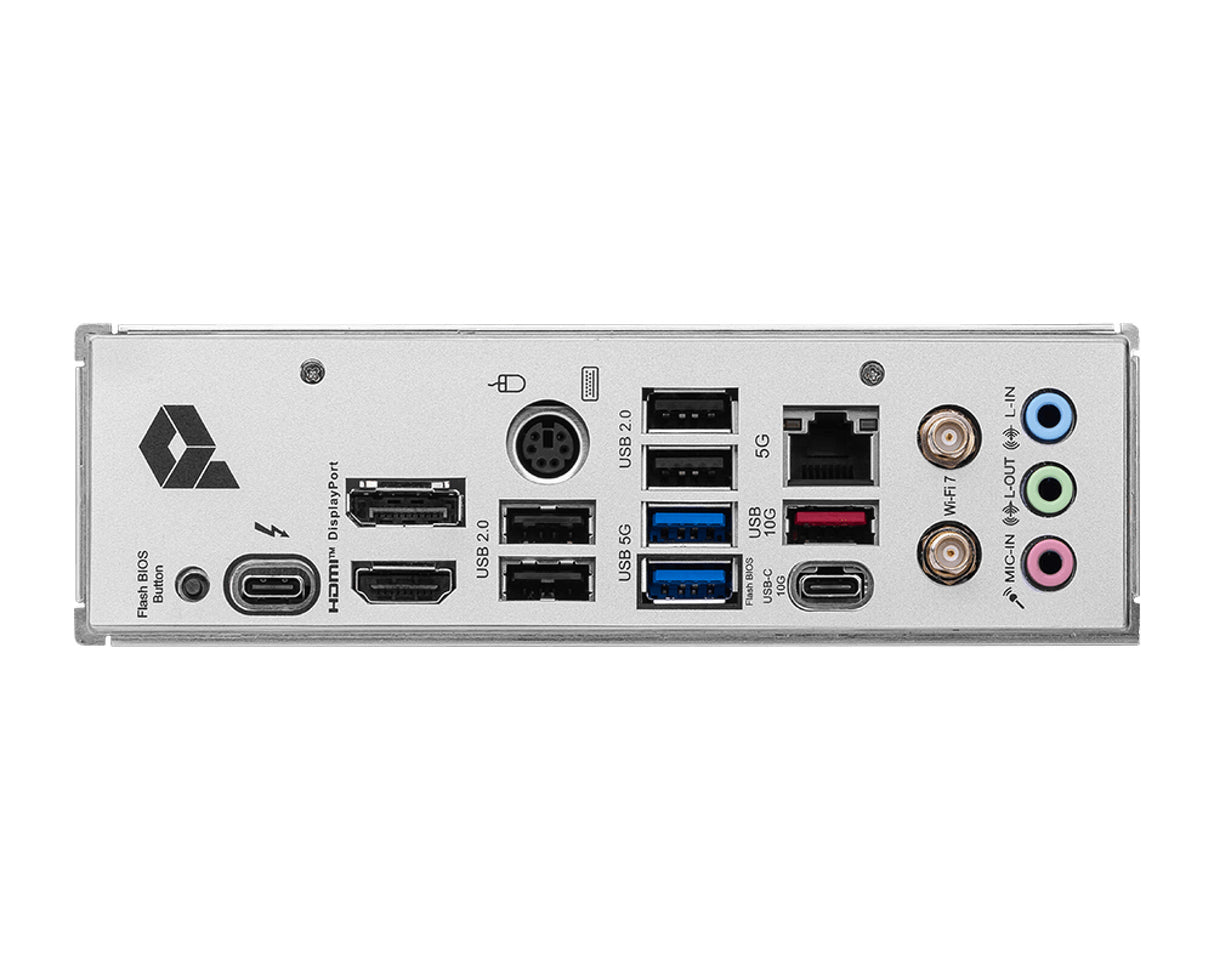 MSI PRO Z890-P WIFI motherboard Intel Z890 LGA 1851 (Socket V1) ATX