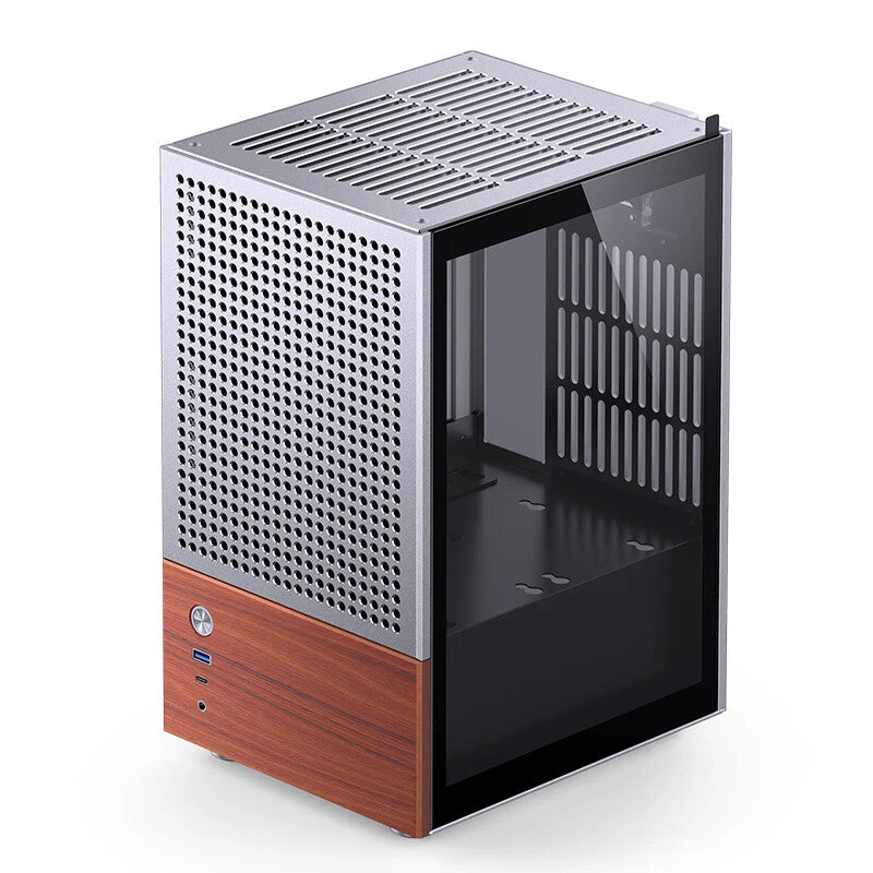 Jonsbo T6 Midi Tower Wood, Silver