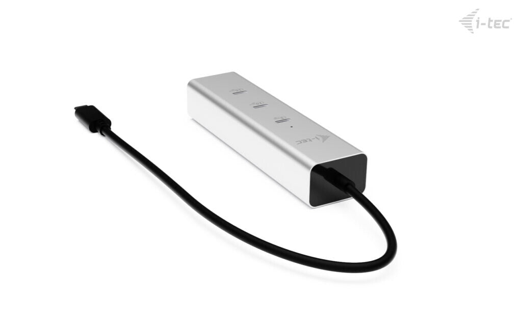 i-tec Metal USB-C Charging HUB 5port with USB-C video 8K + Power Delivery 85W