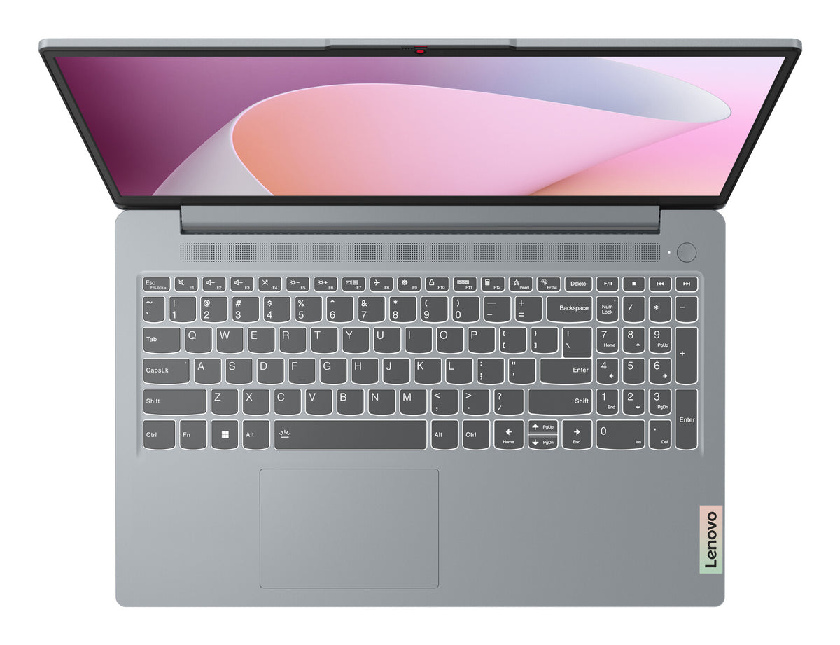 Lenovo IdeaPad Slim 3 15ABR8 AMD Ryzen™ 7 5825U Laptop 39.6 cm (15.6") Full HD 8 GB DDR4-SDRAM 512 GB SSD Wi-Fi 6 (802.11ax) Windows 11 Home Grey English