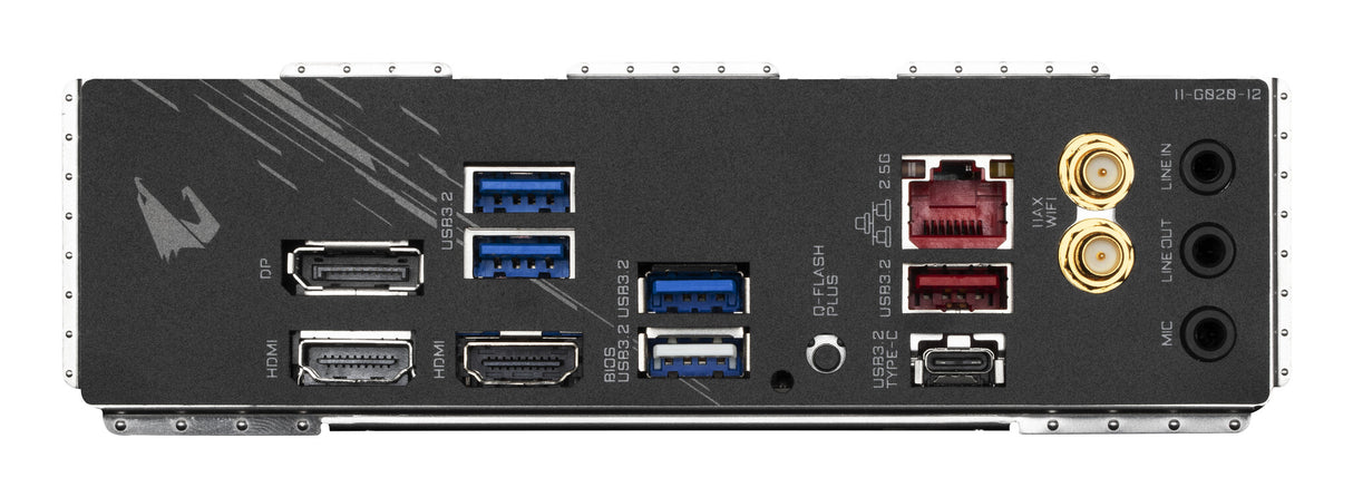 Carte mère Gigabyte B550I AORUS PRO AX AMD Socket AM4 Mini ITX double HDMI/DIsplayPort M.2 RGB USB 3.2 Type-C