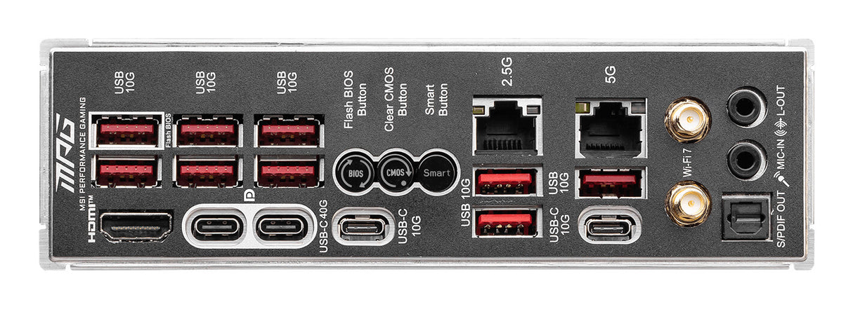 MSI MPG X870E CARBON WIFI motherboard AMD X870E Socket AM5 ATX