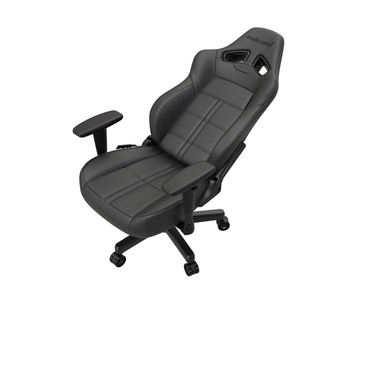 Anda Seat Dark Demon Dragon PC gaming chair Upholstered padded seat Black