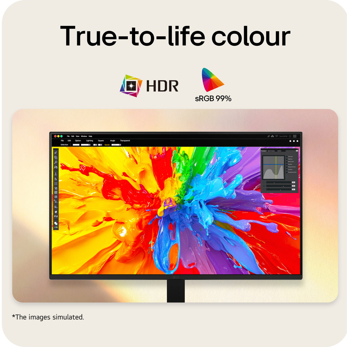 LG Monitor U4 24U411B-B 24-inch IPS Full HD 144Hz Monitor