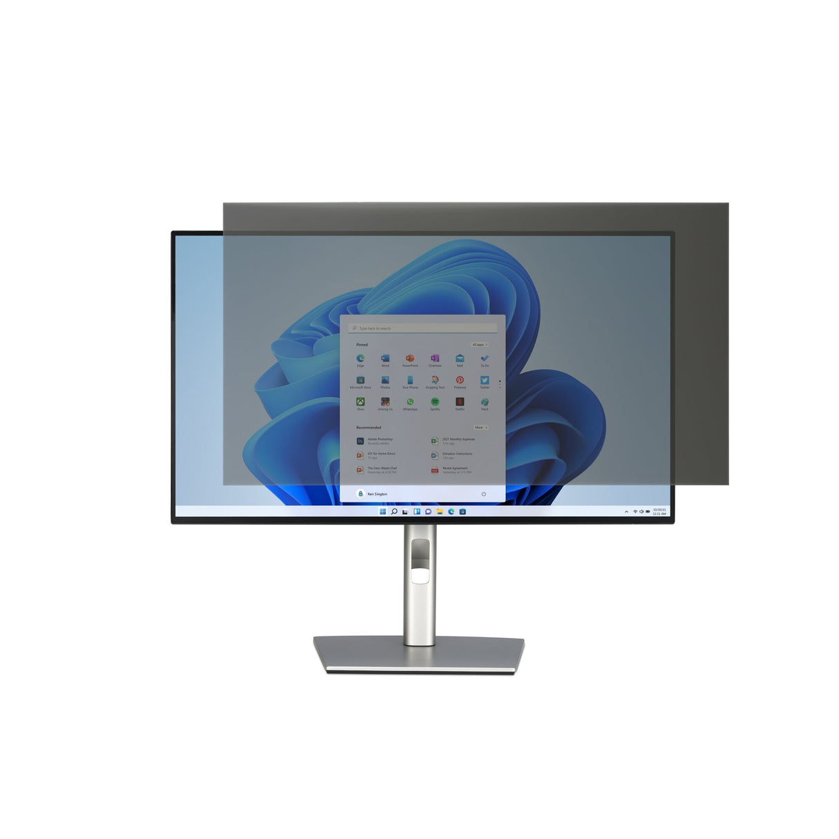 Kensington 2-way Removable Privacy Screen Filter for 27" Monitors 16:9