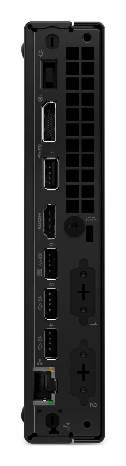 Lenovo ThinkCentre M70q Gen 6 Intel Core Ultra 5 235T 16 GB DDR5-SDRAM 512 GB SSD Windows 11 Pro Mini PC Black