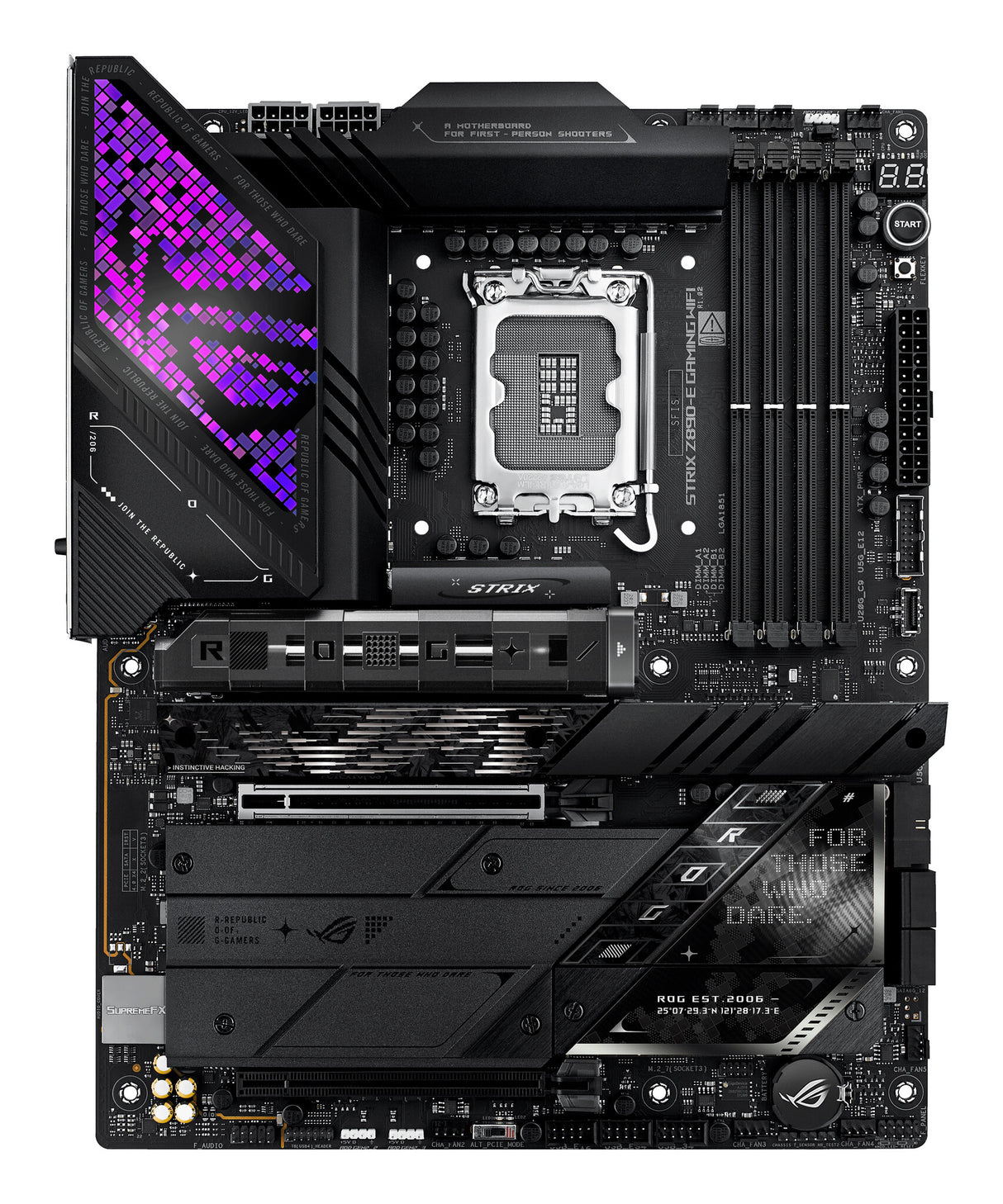 ASUS ROG STRIX Z890-E GAMING WIFI Intel Z890 LGA 1851 (Socket V1) ATX