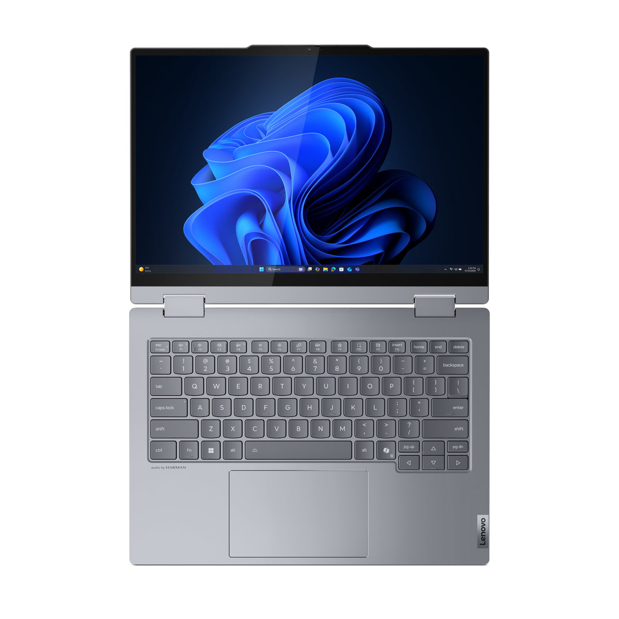 Lenovo ThinkBook 14 2-in-1 G5 IAU Intel Core Ultra 7 255U Hybrid (2-in-1) 35.6 cm (14") Touchscreen WUXGA 16 GB DDR5-SDRAM 512 GB SSD Wi-Fi 6E (802.11ax) Windows 11 Pro English Grey