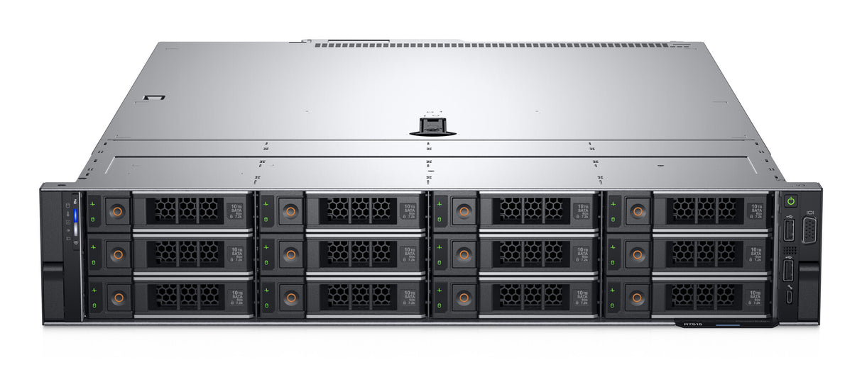 DELL PowerEdge R7515 server 480 GB Rack (2U) AMD EPYC 7302P 3 GHz 16 GB DDR4-SDRAM 750 W