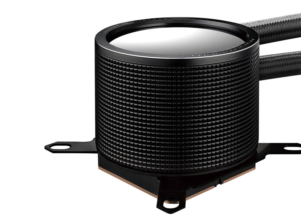 Asus ROG Ryuo III 240 ARGB Refroidisseur de processeur liquide 240 mm, pompe Asetek de 8e génération, 2 ventilateurs ARGB, écran LED Anime Matrix