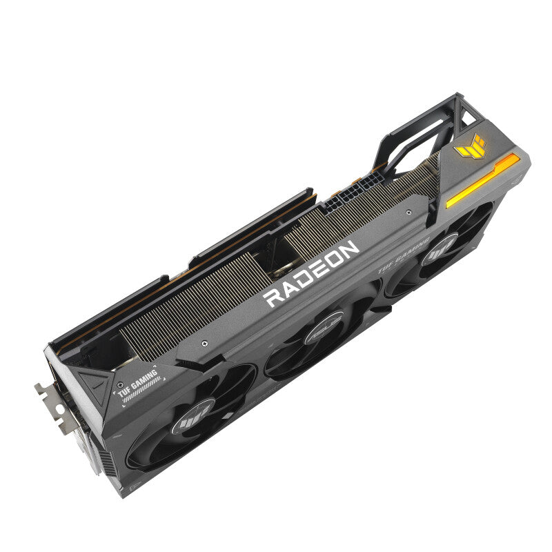 Asus TUF GAMING RX7900 XTX OC, PCIe4, 24 Go DDR6, HDMI, 3 DP, horloge 2615 MHz, RVB, overclocké