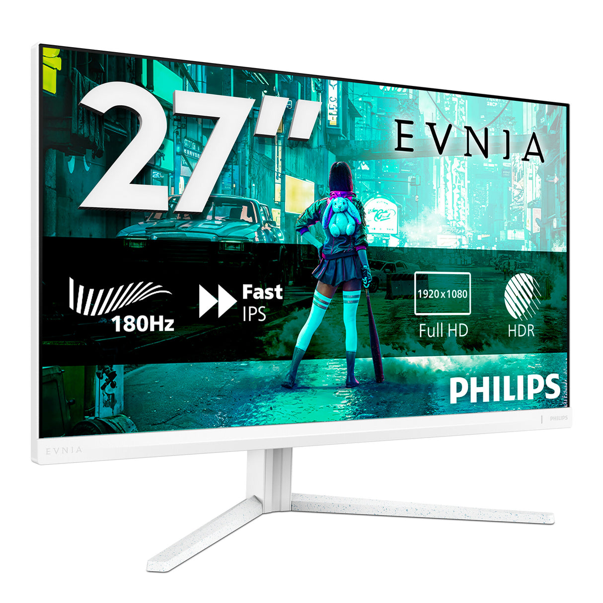 Philips Evnia 27M2N3201A/00 computer monitor 68.6 cm (27") 1920 x 1080 pixels Full HD LCD White