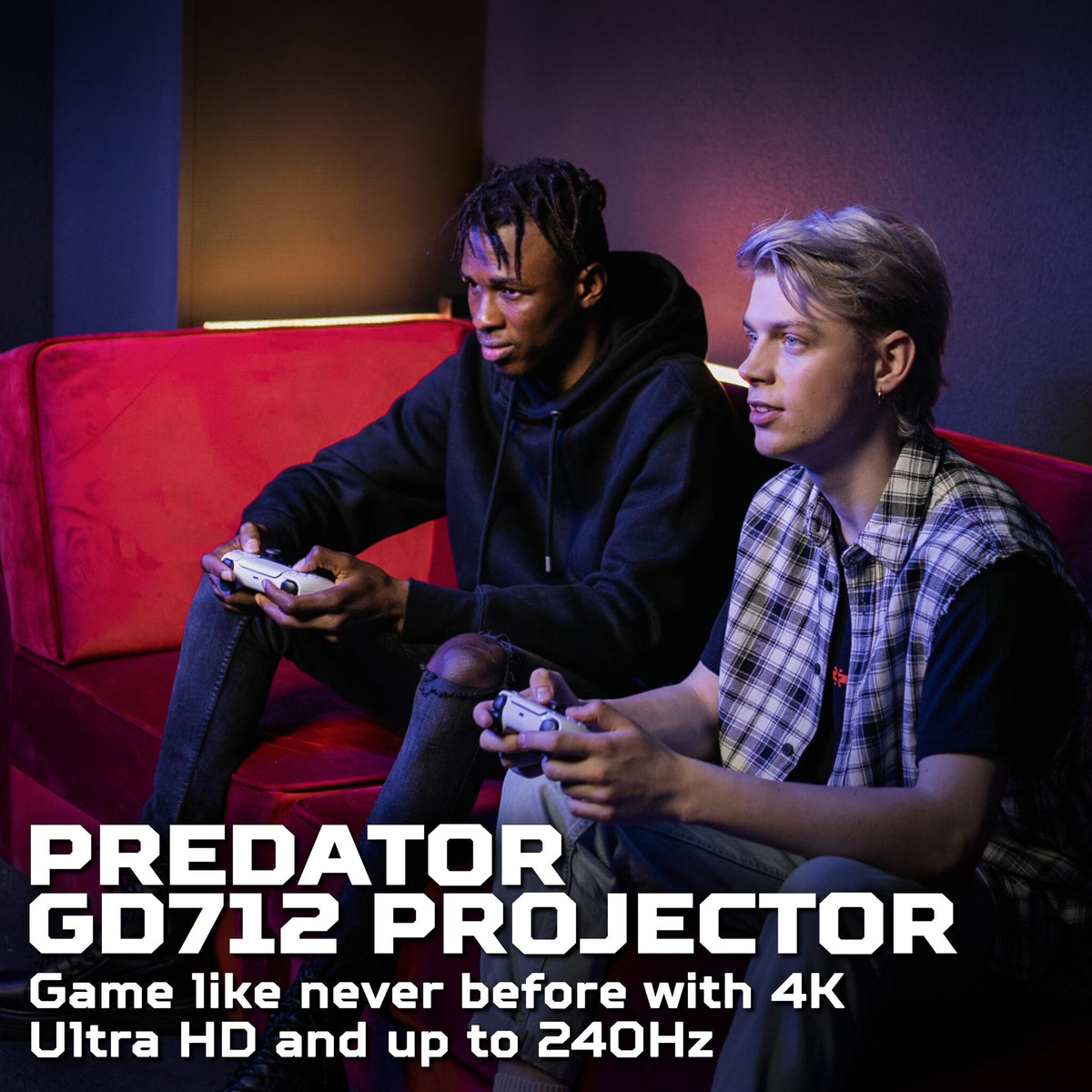 Acer Predator GD712 projector - 4K Ultra HD, LED, 4,500 LED lm