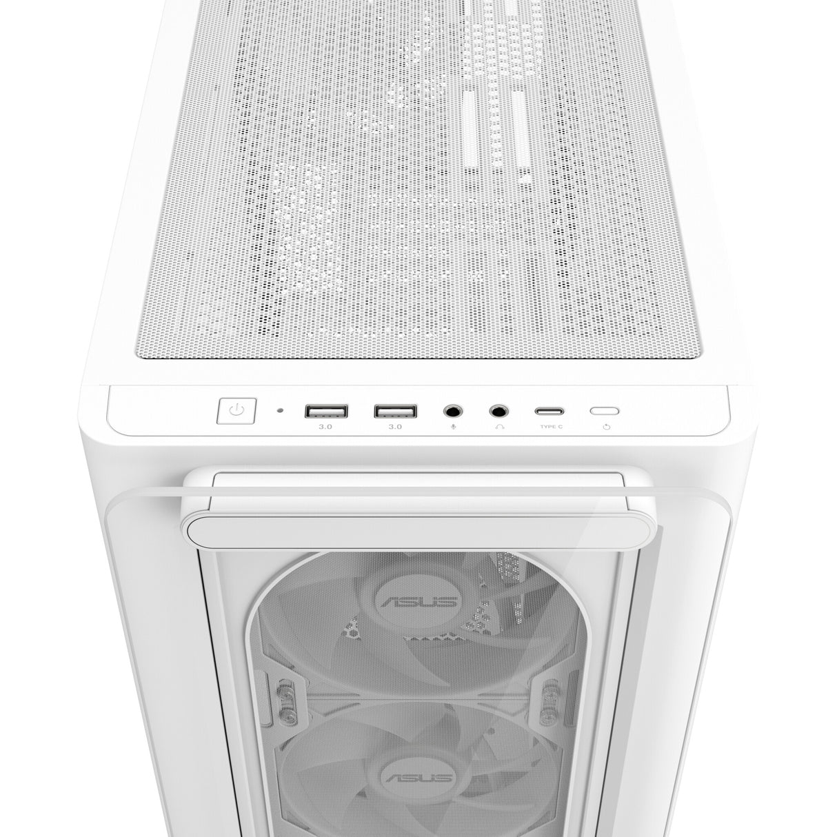 ASUS A23 PLUS TG ARGB WHITE Micro Tower
