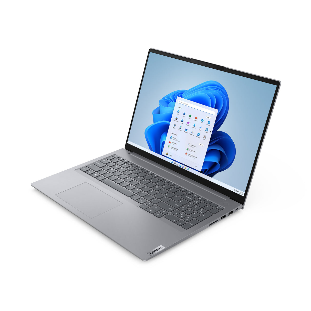 Lenovo ThinkBook 16 G6 ABP AMD Ryzen™ 3 7330U Laptop 40.6 cm (16") WUXGA 16 GB DDR4-SDRAM 256 GB SSD Wi-Fi 6 (802.11ax) Windows 11 Pro UK English Grey