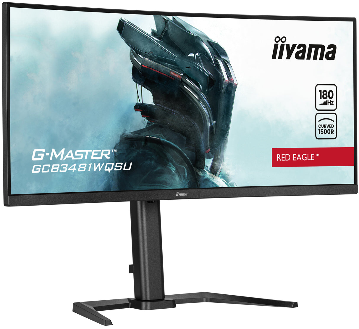 iiyama G-MASTER GCB3481WQSU-B1 computer monitor 86.4 cm (34") 3440 x 1440 pixels UltraWide Quad HD LCD Black