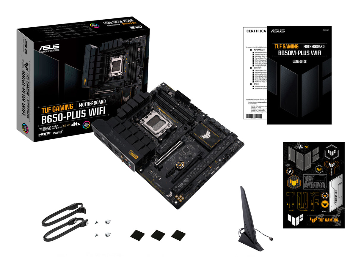 ASUS TUF GAMING B650-PLUS WIFI AMD B650 Socket AM5 ATX