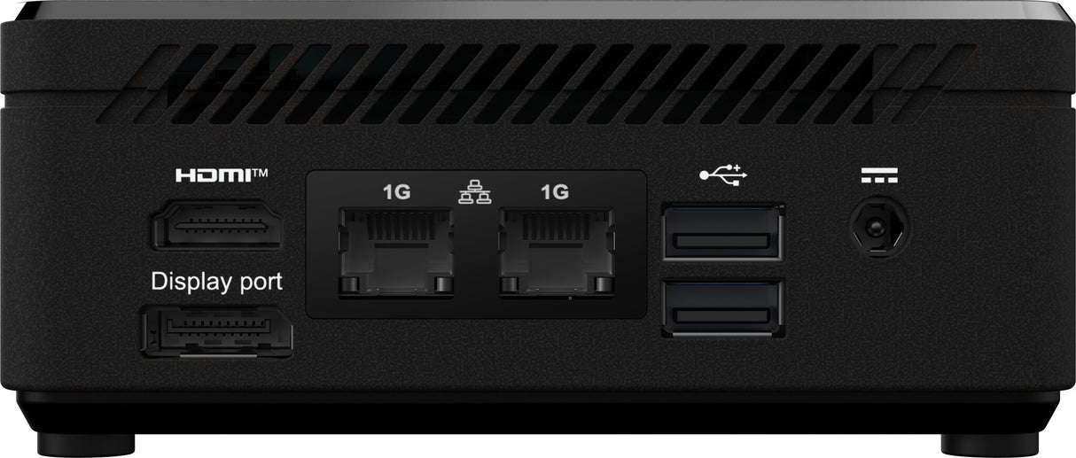 MSI Cubi N ADL S Intel N100 Barebone, NUC, SFF, Mini Computer, HTPC, (NO RAM, NO Storage, NO OS), Fanless/UHD Graphics/Type C/HDMI/DisplayPort/Dual LAN/WiFi 5/BT 5.1/VESA