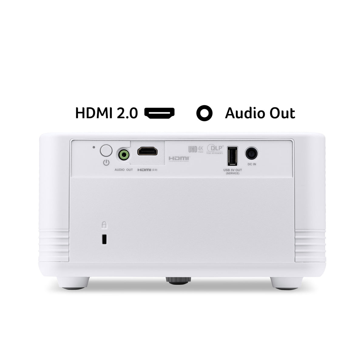 Acer PD1800 DLP Projector, 4K Ultra HD (3840×2160), 1000 ANSI Lumens