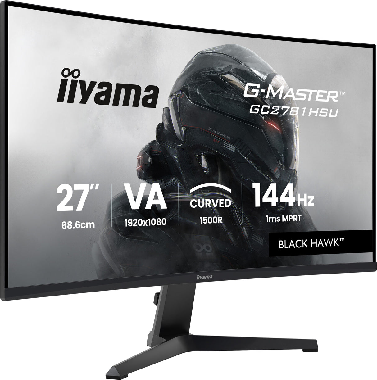 iiyama G-MASTER GC2781HSU-B1 27" 144H computer monitor 68.6 cm (27") 1920 x 1080 pixels Black