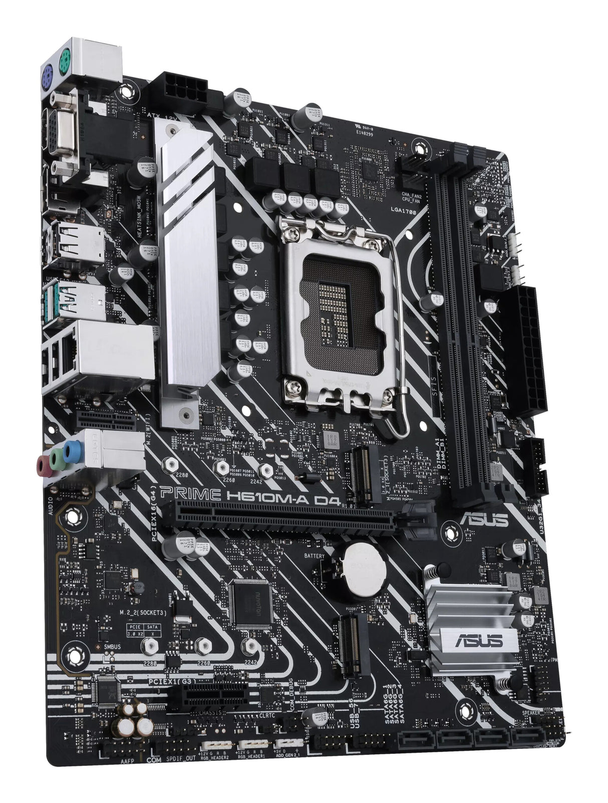 ASUS PRIME H610M-A D4-CSM Intel H610 LGA 1700 micro ATX