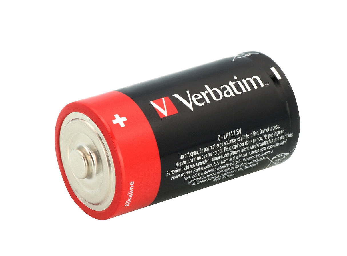 Verbatim C Alkaline Batteries