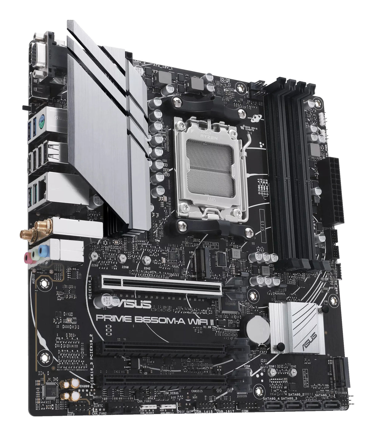 ASUS PRIME B650M-A WIFI II AMD B650 Socket AM5 micro ATX