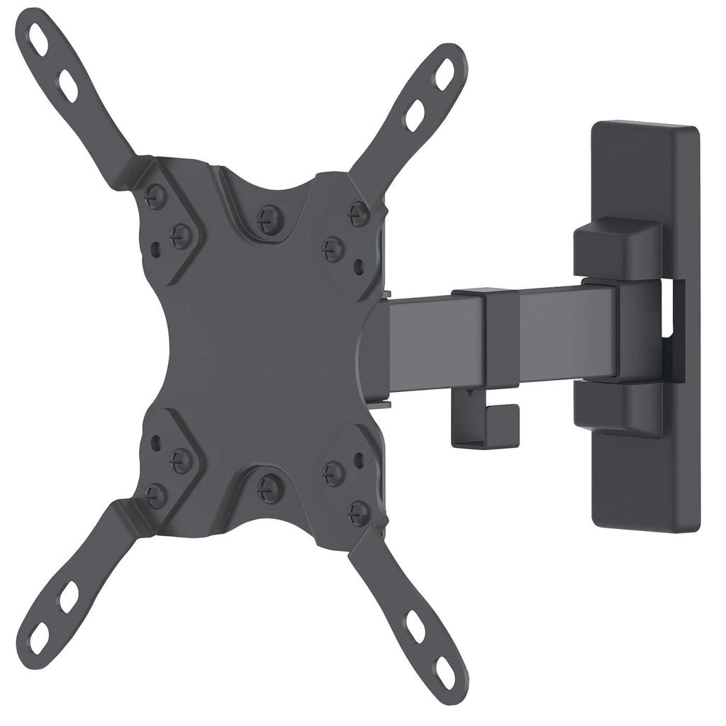 Manhattan Wall Mount for TV & Monitors (Tilt and Swivel 2 pivots), For screens 13" to 42", VESA compatability: all between 75x75mm and 200x200mm - check the dimensions of the four mounting holes on back of screen to ensure it fits, Max 20kg, Bracket