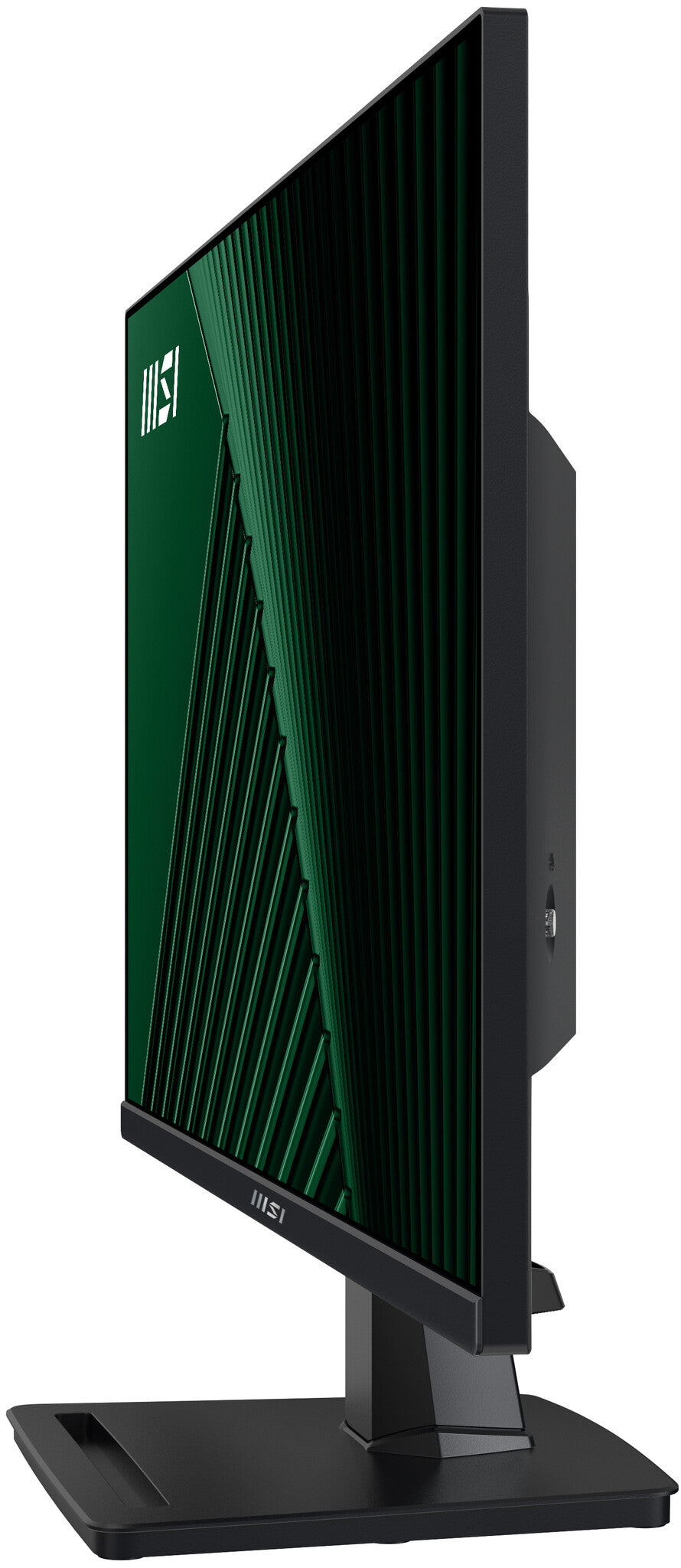 MSI Pro MP245G 24 Inch Monitor, FHD (1920 x 1080), 100Hz, IPS, 1ms, 1x HDMI 1.4b, 1x DP 1.2a output, 1x D-Sub(VGA), Built-in Speakers, Anti-Glare, Anti-Flicker, Less Blue light, TÜV Certified, VESA, Kensington, Black