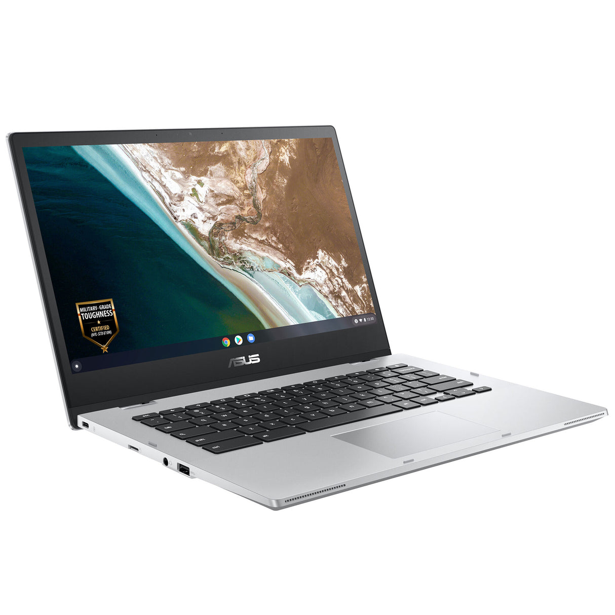 ASUS Chromebook CB1400CKA-NK0570 Intel® Celeron® N N4500 35.6 cm (14") Full HD 4 GB LPDDR4x-SDRAM 64 GB eMMC Wi-Fi 6 (802.11ax) ChromeOS Silver