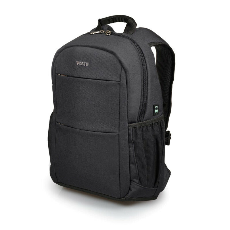 Port Designs Sydney Eco backpack Casual backpack Black Polyethylene terephthalate (PET)