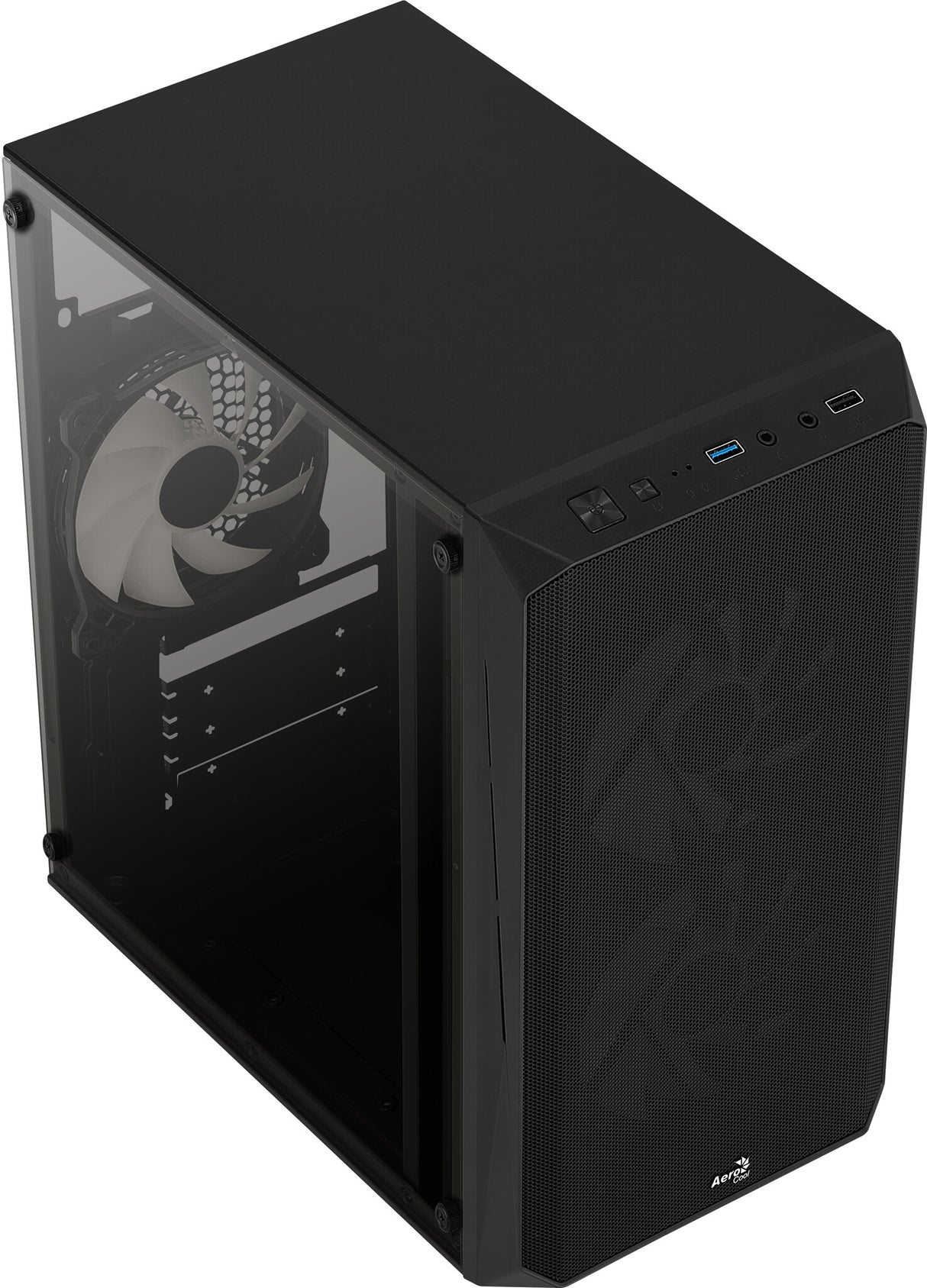 Aerocool CS107V2 computer case Mini Tower Black