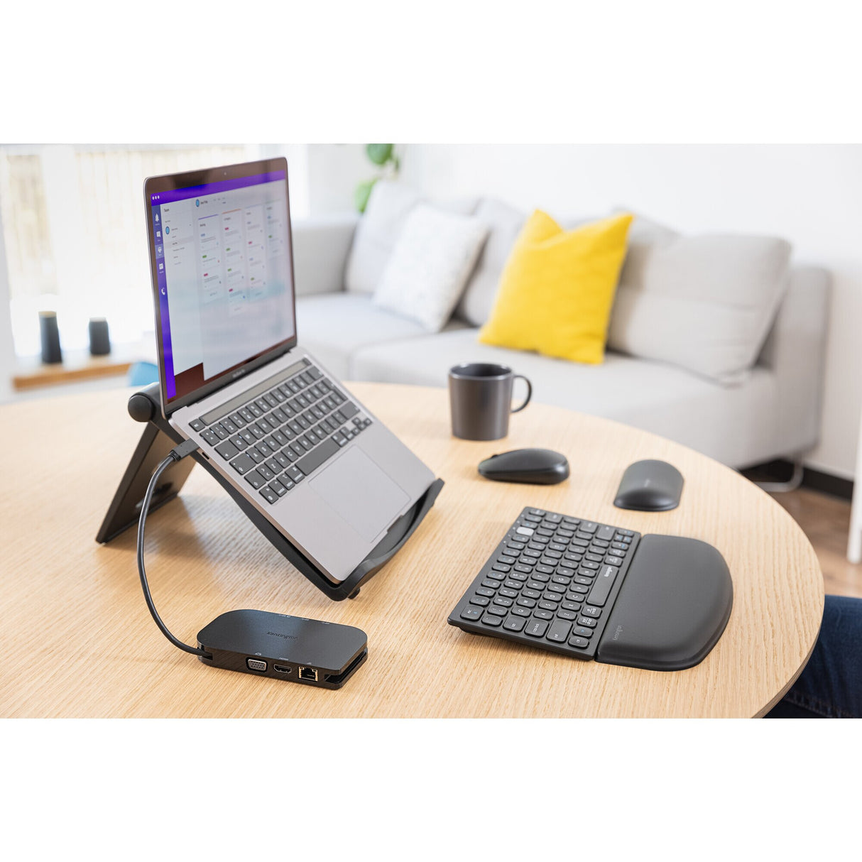 Kensington ErgoSoft Wrist Rest for Slim, Compact Keyboards
