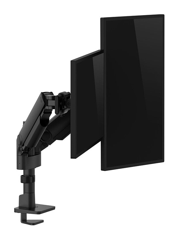 Neomounts DS65S-950BL2 Monitor arm 24-34" - gas spring - Topfix - multi-adjustable - 180°-stop