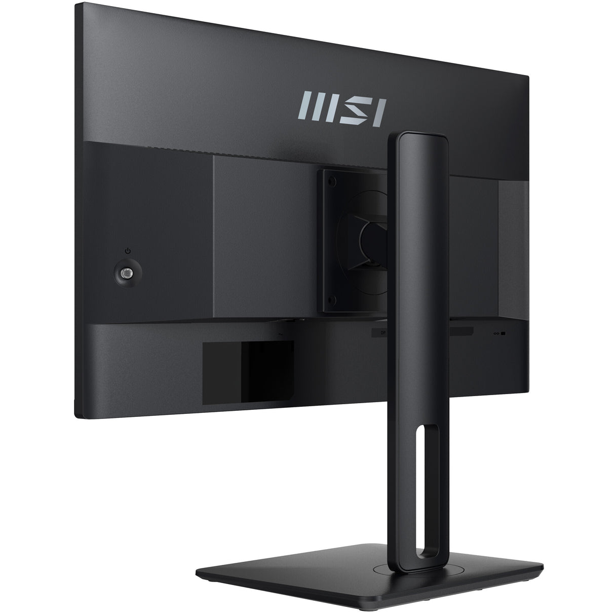 MSI Pro MP245PG 24 Inch Monitor, FHD (1920 x 1080), 100Hz, IPS, 1ms, 1x HDMI 1.4b, 1x DP 1.2a output, 1x D-Sub(VGA), Built-in Speakers, Anti-Glare, Anti-Flicker, Less Blue light, TÜV Certified, VESA, Kensington, 4-way adjustable stand, Black