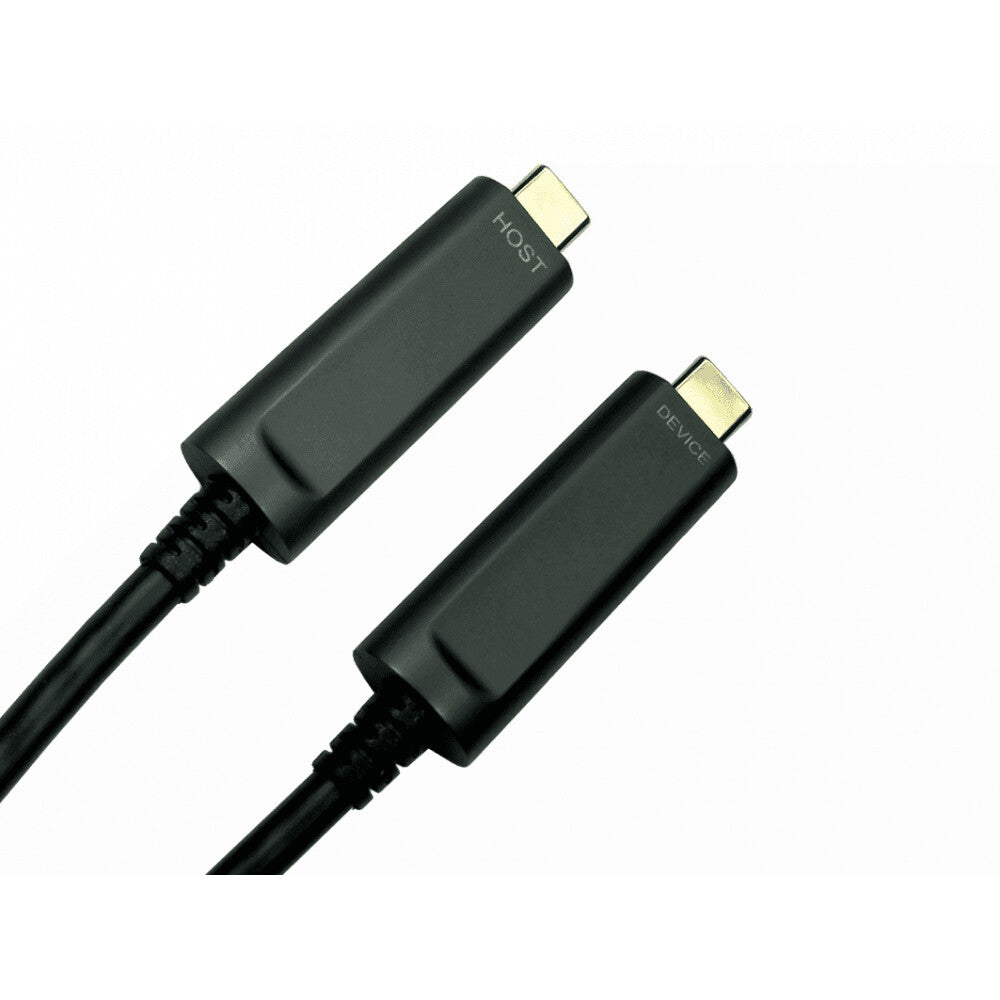 Cables Direct AOCUSB3C-010 USB cable USB 3.2 Gen 1 (3.1 Gen 1) 10 m USB C 10 Gbit/s Black