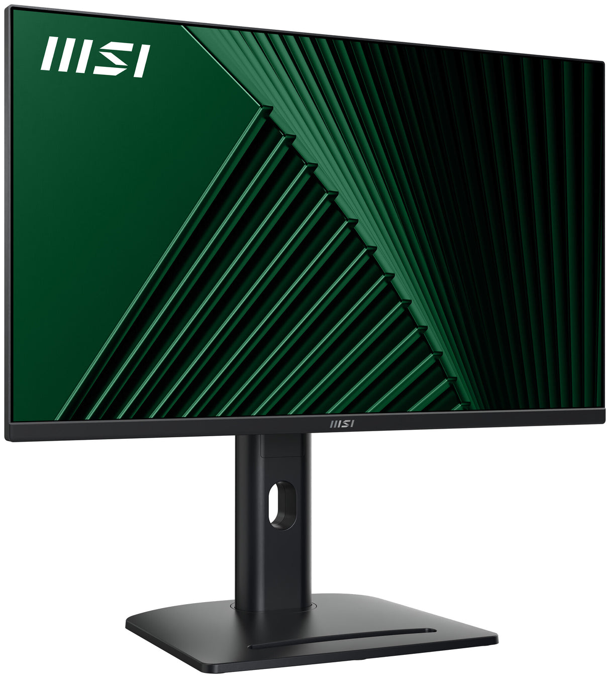 MSI PRO MP275PG 27 Inch Monitor, FHD (1920 x 1080), 100Hz, IPS, 1ms, 1x HDMI 1.4b, 1x DP 1.2a output, 1x D-Sub(VGA), Built-in Speakers, Anti-Glare, Anti-Flicker, Less Blue light, TÜV Certified, VESA, Kensington, 4-way adjustable stand, Black