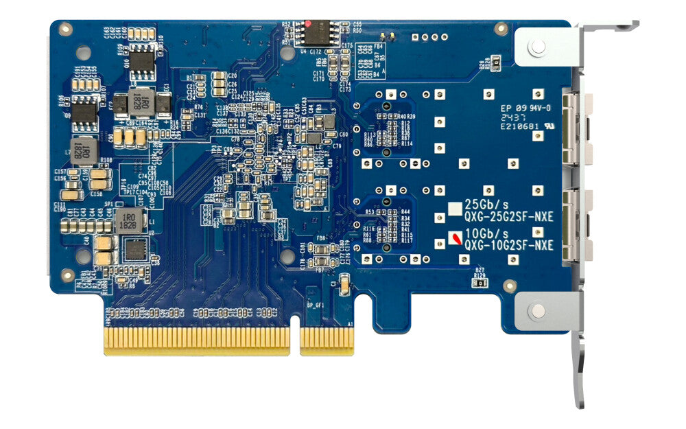 QNAP Dual-port, 10GbE SFP+ network expansion card