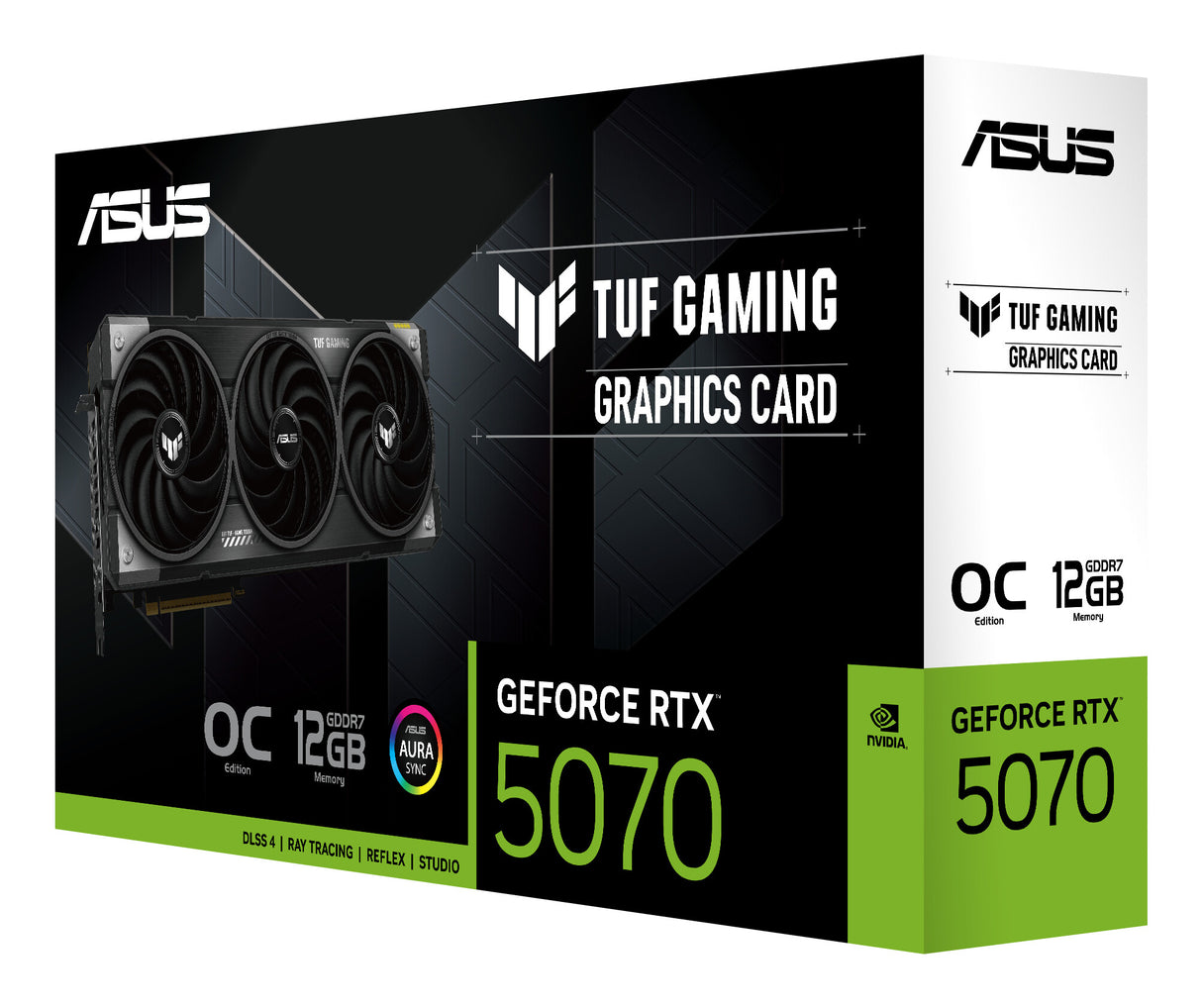ASUS TUF Gaming TUF-RTX5070-O12G-GAMING NVIDIA GeForce RTX 5070 12 GB GDDR7