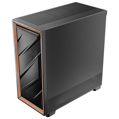 Antec 0-761345-10133-2 computer case Midi Tower Black, Wood
