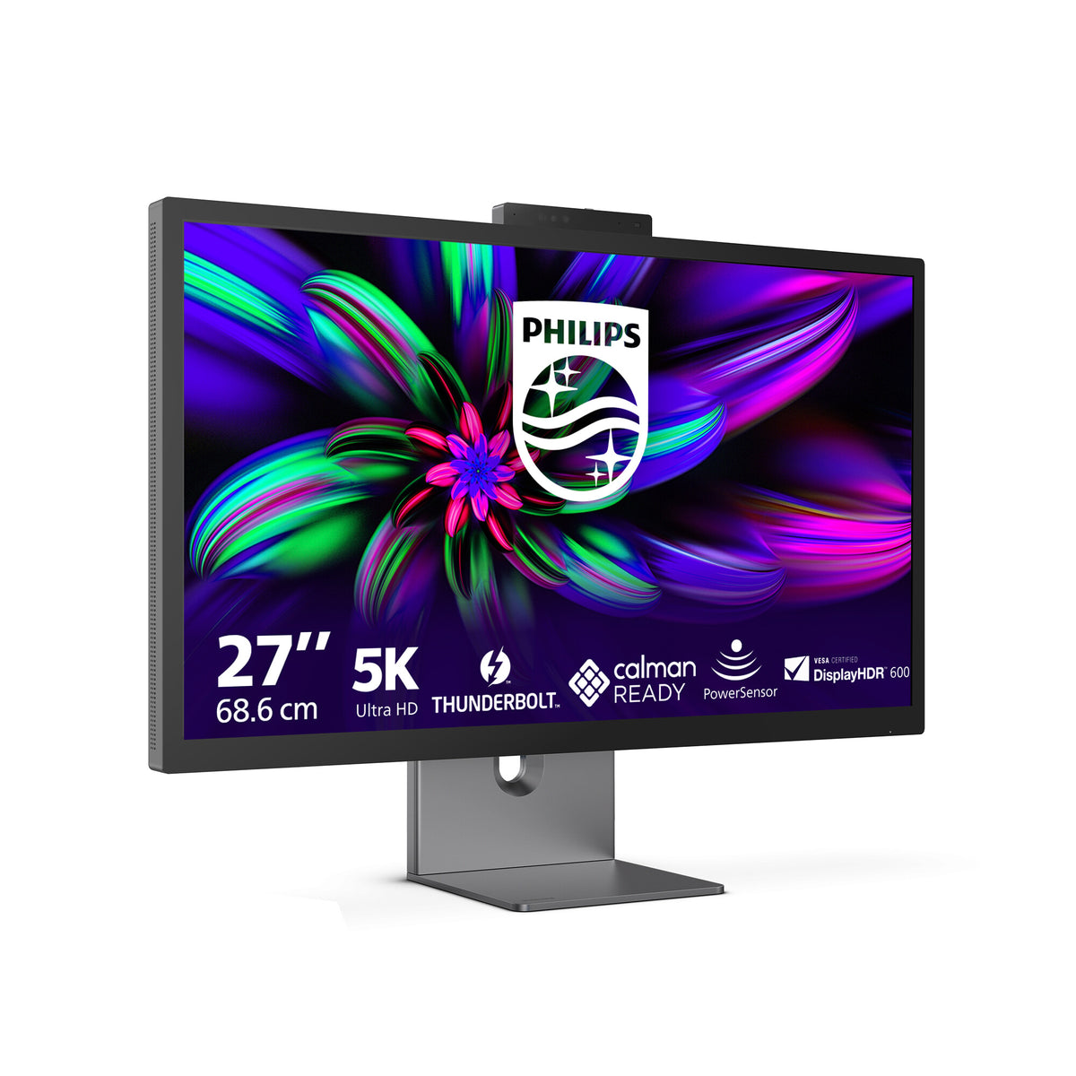 Philips Brilliance 27E3U7903/00 computer monitor 68.6 cm (27") 5120 x 2880 pixels 5K Ultra HD LCD Grey