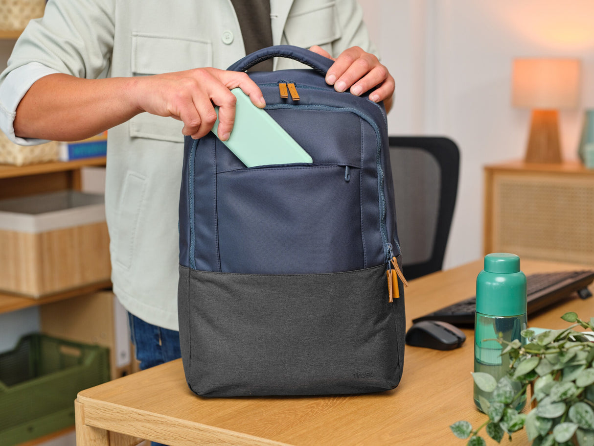 Trust Lisboa 40.6 cm (16") Backpack Blue