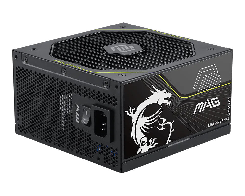 MSI MAG A1200PLS PCIE5 power supply unit 1200 W 20+4 pin ATX ATX Black