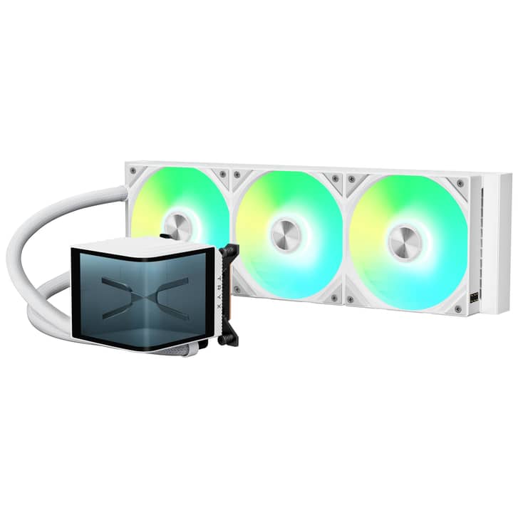 TRYX PANORAMA 360 ARGB White All In One CPU Cooler - 360mm V2