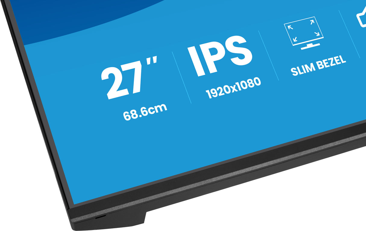 iiyama ProLite X2793HSU-B1 computer monitor 68.6 cm (27") 1920 x 1080 pixels Full HD LED Black