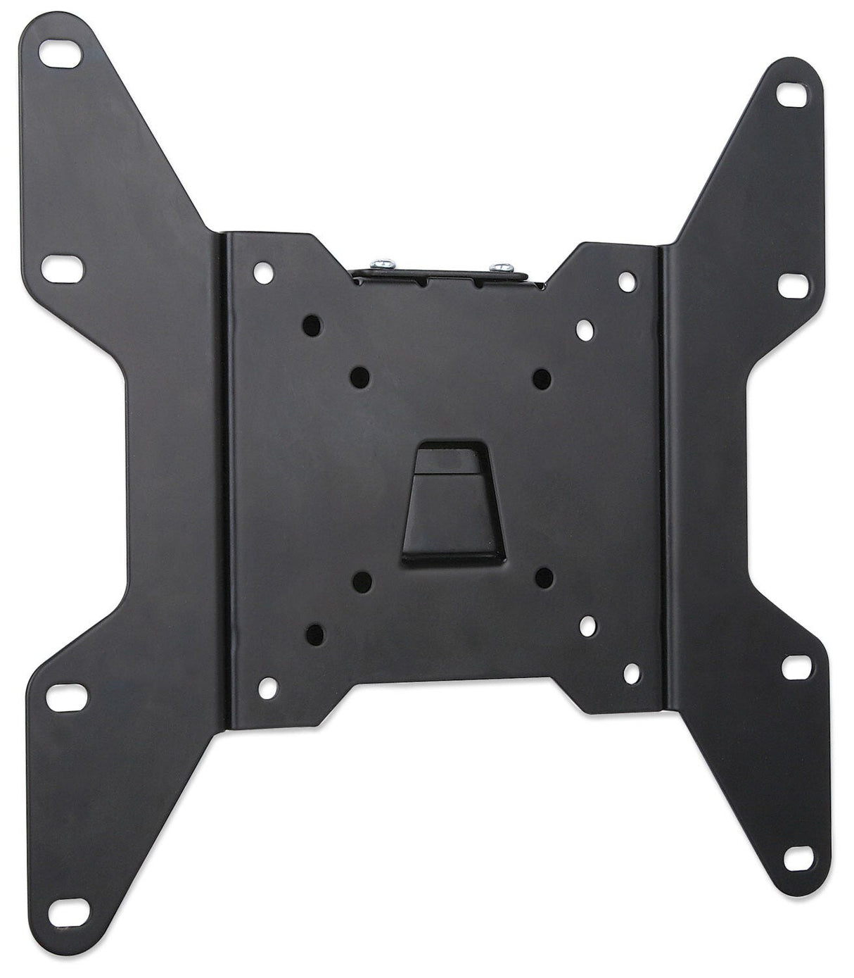Manhattan Wall Mount for TV & Monitors (Fixed), For screens 23" to 42", VESA compatibility: all between 75x75mm to 200x200mm - check the dimensions of the four mounting holes on back of screen to ensure it fits, Max 30kg, Black, Bracket