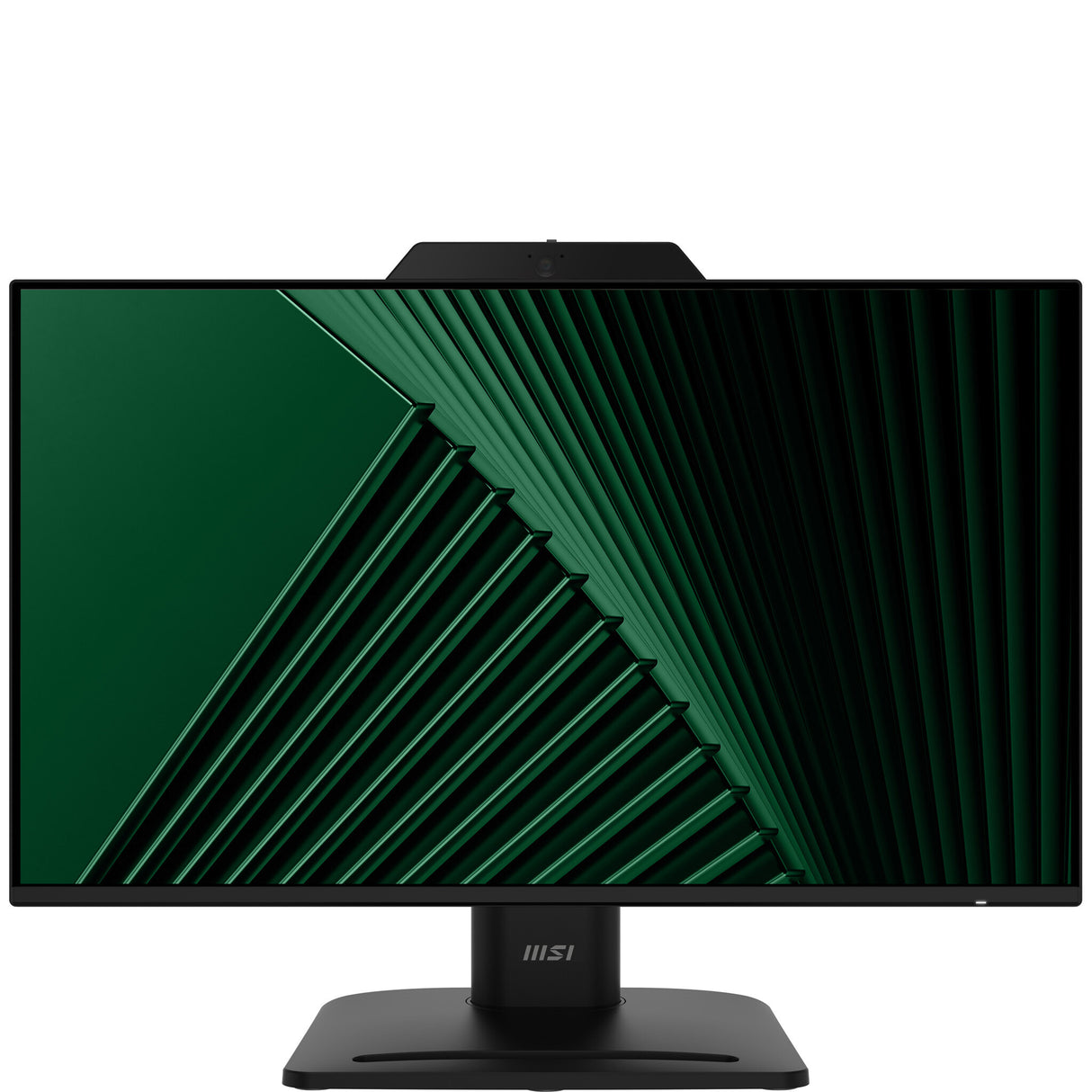 MSI Pro MP242PMG 23.8 Inch Monitor, FHD (1920 x 1080), 120Hz, IPS, 1ms, 1x HDMI 1.4b, 1x DP 1.2a, 1x D-Sub(VGA), 2xUSB 5Gbps Type-A, 1x USB 5Gbps Type-B, Built-in Speakers, Webcam, Anti-Glare, Anti-Flicker, Less Blue light, TÜV Certified, VESA, Kensington