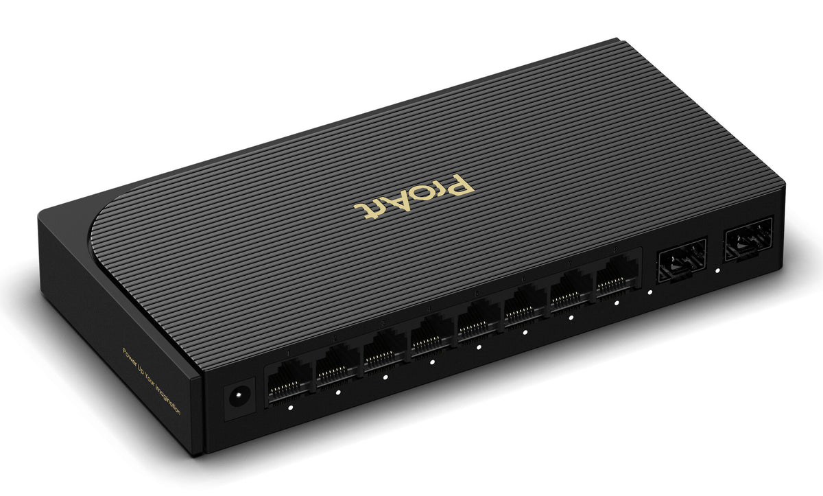 ASUS ProArt Switch PQG-U1080 Unmanaged 2.5G Ethernet (100/1000/2500) Black