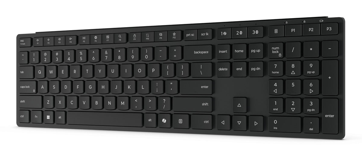 Lenovo 4Y41S04696 keyboard Home/Office RF Wireless + Bluetooth UK English Black